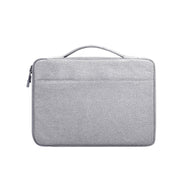 ND04 Oxford Cloth Water-resistant Laptop Handbag for 13.3 inch Laptops, with Trunk Trolley Strap(Grey)