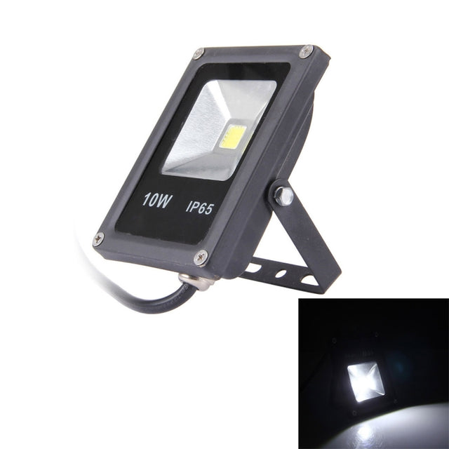 10W IP65 Water-resistant White Light LED Floodlight, 900LM Lamp, AC 85-265V