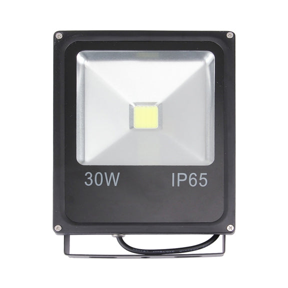 30W IP65 Water-resistant White Light LED Floodlight, 2700LM Lamp, AC 85-265V