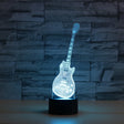 Guitar Shape 3D Colorful LED Vision Light Table Lamp, USB & Battery Version - Novelty Lighting by PMC TechLife | Online Shopping South Africa | PMC TechLife | Buy Now Pay Later Mobicred