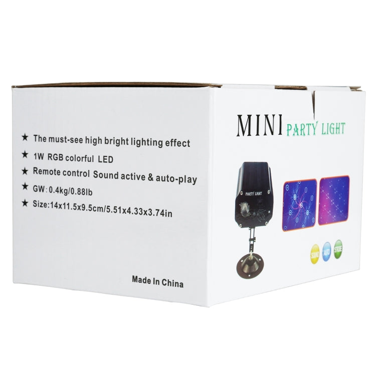 EMS-08 5V LED Snow Projection Laser Stage Light