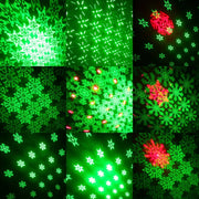 EMS-08 5V LED Snow Projection Laser Stage Light