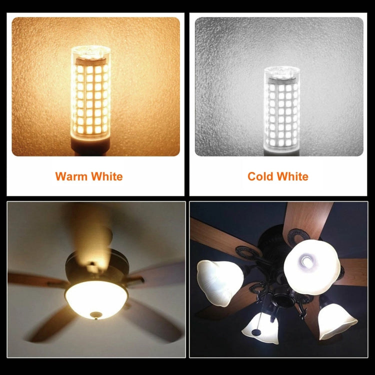 E11 102 LEDs SMD 2835 6000-6500K LED Corn Light, AC 110V(White Light)