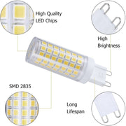 G9 102 LEDs SMD 2835 6000-6500K LED Corn Light, AC 220V(White Light)
