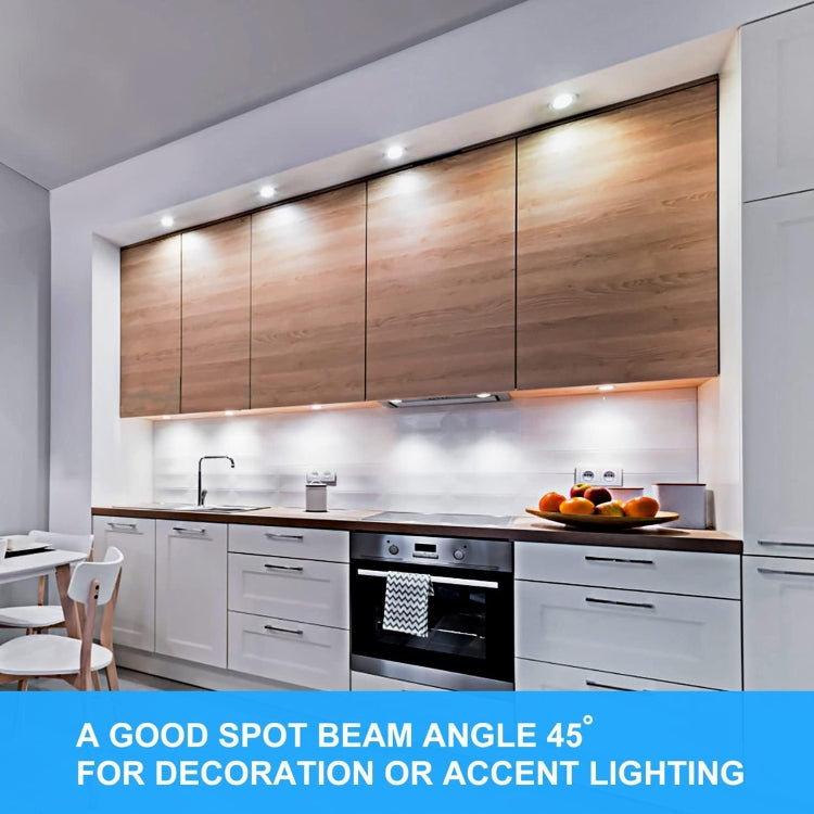 MR16-6LED 5W 2835COB LED Spotlight, AC12-18V DC12-24V (White Light)