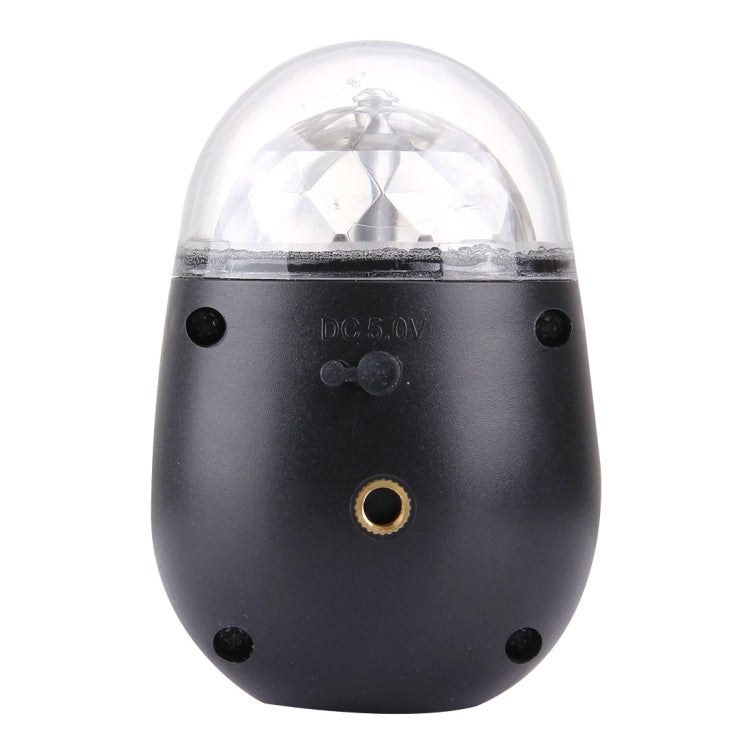 3W Mini 3ATM  water resistant  Rotating Magic Ball LED Stage Light, with Bicycle Mount