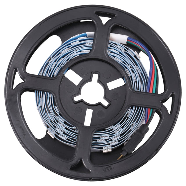 Bare Board 5050 SMD RGB LED Rope Light, 30 LED/m, Length: 2m, 12V 2A 100-240V, with 24-key Remote Control(UK Plug)