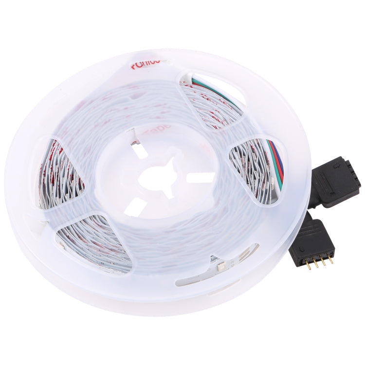 Bare Board 2835 SMD RGB LED Rope Light, 60 LED/m, Length: 5m, 12V 2A 100-240V, with 44-key Remote Control (US Plug)