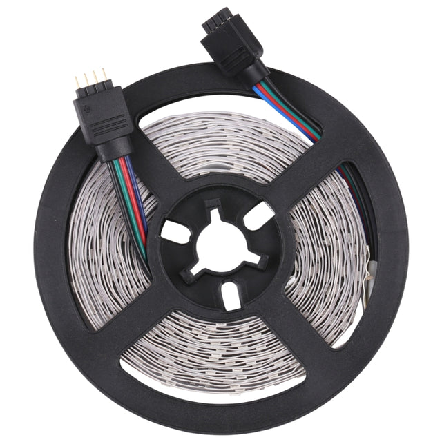 Smart Bluetooth APP Control Bare Board 2835 SMD RGB LED Rope Light, 60 LED/m, Length: 5m, 12V 2A 100-240V(US Plug)