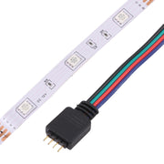 2pcs Bare Board 5050 SMD RGB LED Rope Light, 30 LED/m, Length: 5m, 12V 2A 100-240V, with 24 Keys Doodle Controller (AU Plug)