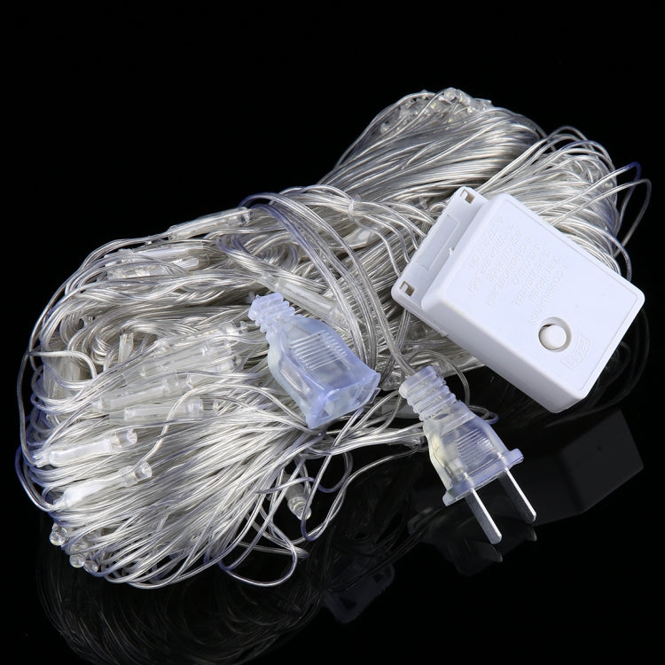 3m(Length) x 2m(Height) Colorful Light LED Decoration Light, 200 LEDs Reticular String Light with End Joint & Multi-function Controller, US Plug,  AC 110V