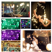 4m LED Decoration Light, 40 LEDs 3 x AA Batteries Powered String Light with 3-Modes, DC 4.5V(White Light)