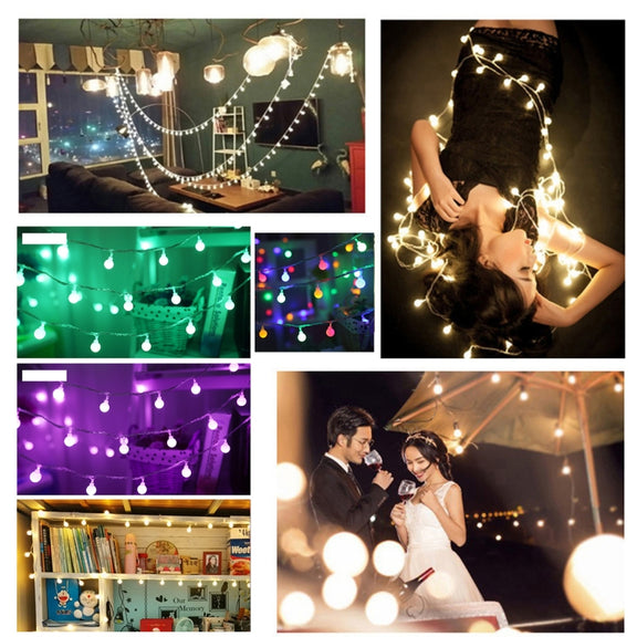 4m LED Decoration Light, 40 LEDs 3 x AA Batteries Powered String Light with 3-Modes, DC 4.5V(White Light)