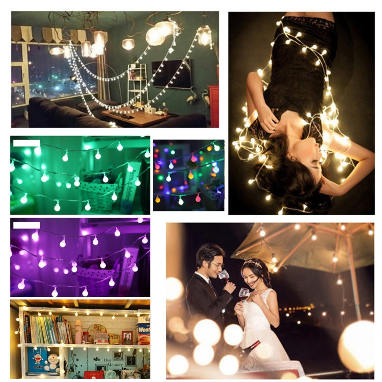 4m LED Decoration Light, 40 LEDs 3 x AA Batteries Powered String Light with 3-Modes, DC 4.5V(White Light)