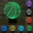 Basketball Style 3D Touch Switch Control LED Light , 7 Color Discoloration Creative Visual Stereo Lamp Desk Lamp Night Light - Novelty Lighting by PMC TechLife | Online Shopping South Africa | PMC TechLife | Buy Now Pay Later Mobicred