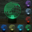 Asia Style 3D Touch Switch Control LED Light , 7 Color Discoloration Creative Visual Stereo Lamp Desk Lamp Night Light - Novelty Lighting by PMC TechLife | Online Shopping South Africa | PMC TechLife | Buy Now Pay Later Mobicred