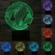 Abstract Style 3D Touch Switch Control LED Light , 7 Color Discoloration Creative Visual Stereo Lamp Desk Lamp Night Light - Novelty Lighting by PMC TechLife | Online Shopping South Africa | PMC TechLife | Buy Now Pay Later Mobicred