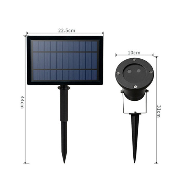 Rotatable USB Charging Projection Light Double Hole Laser Stage Light