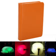 Foldable Pages RGB + Warm White Light Book Shape LED Light , Creative Portable USB Charging Big Size Night Light(Brown) - Night Lights by PMc TechLife | Online Shopping South Africa | PMc TechLife | Buy Now Pay Later Mobicred