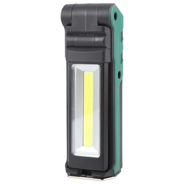 ES106 IP44 Water-resistant COB Work Light USB Rechargeable Emergency Flashlight