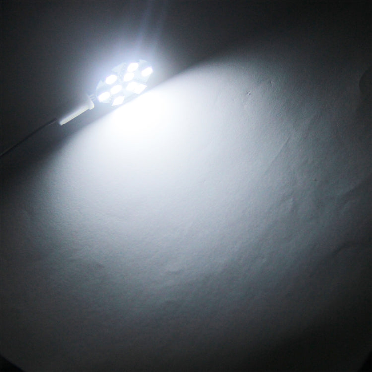 G4 24 LEDs SMD 3528 168LM 6000-6500K Stepless Dimming Energy Saving Light Pin Base Lamp Bulb, DC 12V(White Light)