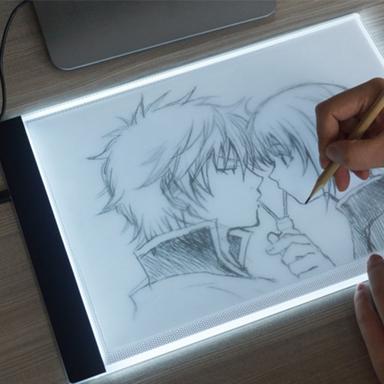 Ultra-thin A4 Size Portable USB LED Artcraft Tracing Light Box Copy Board for Artists Drawing Sketching Animation and X-ray Viewing