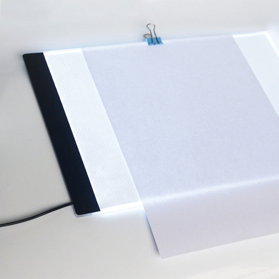 Ultra-thin A4 Size Portable USB LED Artcraft Tracing Light Box Copy Board for Artists Drawing Sketching Animation and X-ray Viewing