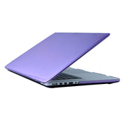 For 2016 New Macbook Pro 13.3 inch A1706 & A1708 Laptop Crystal PC Protective Case(Purple)