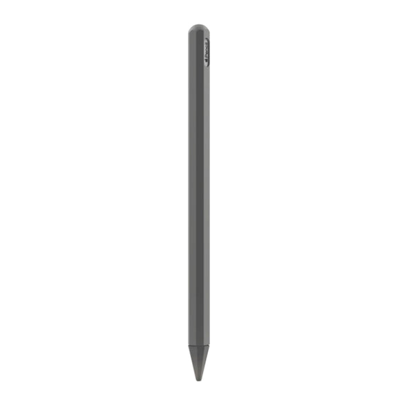 Stylus Pen Silica Gel Protective Case for Apple Pencil 2 (Grey)