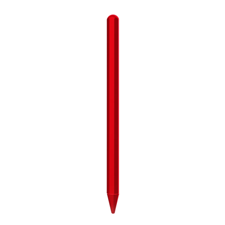Stylus Pen Silica Gel Protective Case for Apple Pencil 2 (Red)
