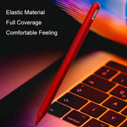 Stylus Pen Silica Gel Protective Case for Apple Pencil 2 (Red)
