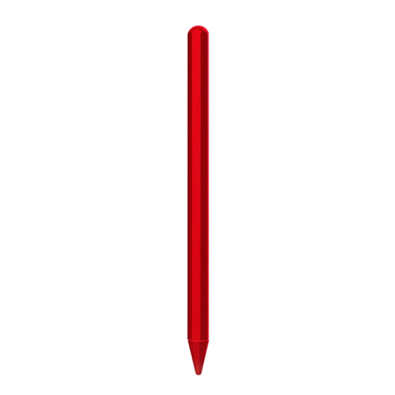 Stylus Pen Silica Gel Protective Case for Apple Pencil 2 (Red)