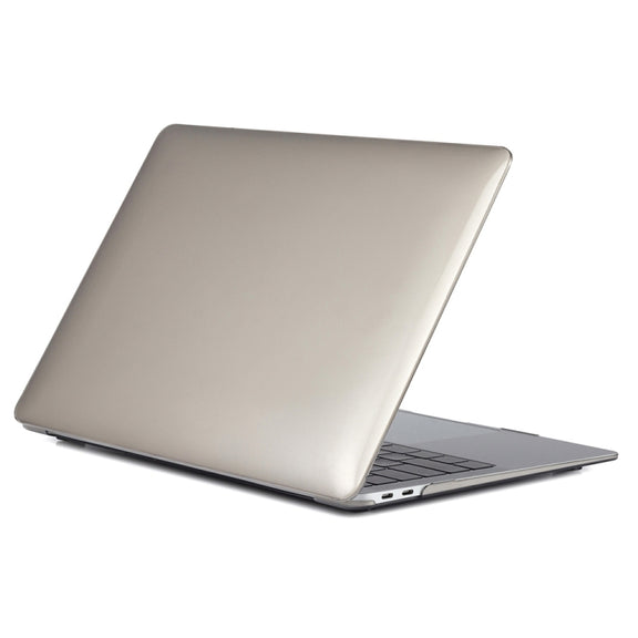 For MacBook Air 13.3 inch A1932 2018 & A2179 2020 & A2337 Laptop Crystal Style Protective Case(Grey)