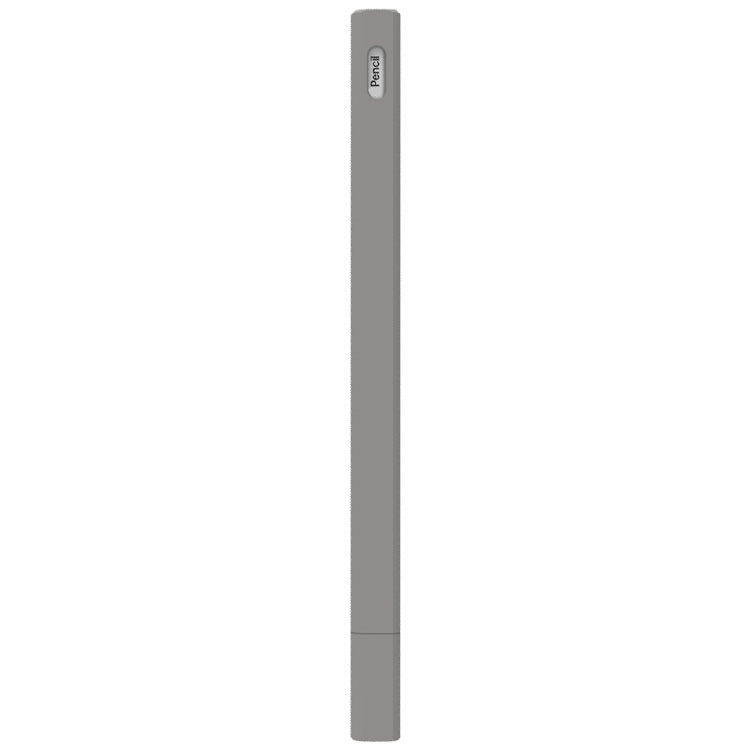 LOVE MEI For Apple Pencil 2 Triangle Shape Stylus Pen Silicone Protective Case Cover(Grey)