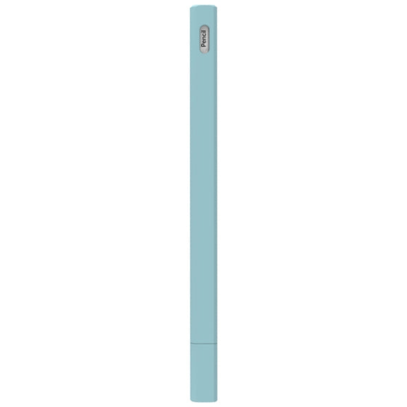 LOVE MEI For Apple Pencil 2 Triangle Shape Stylus Pen Silicone Protective Case Cover(Blue)