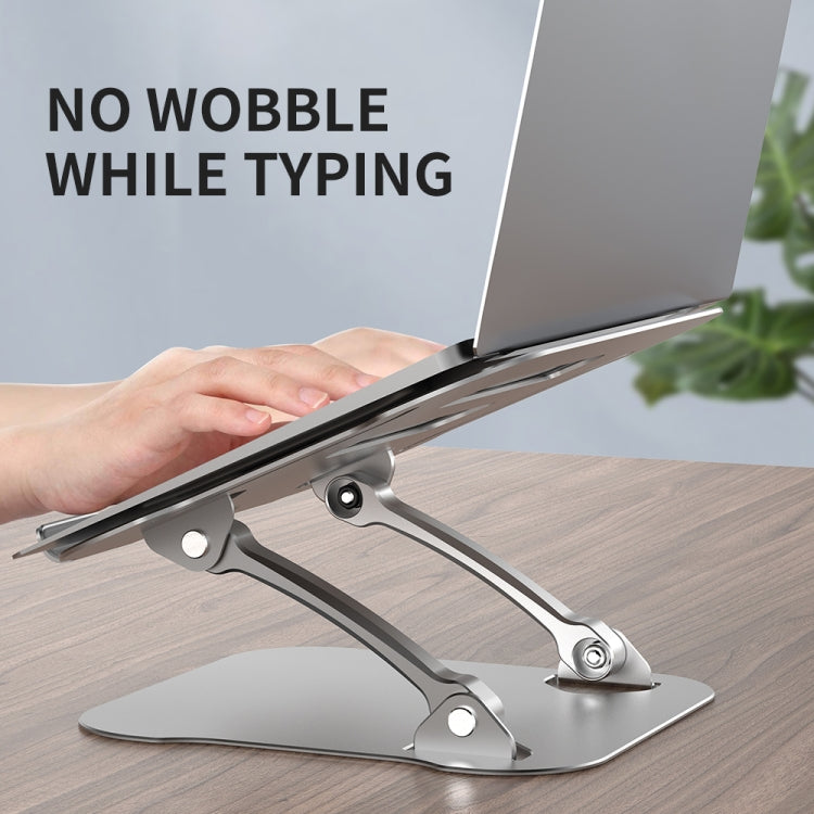 R-JUST Lifting Adjustable Laptop Stand(Silver)