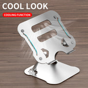 R-JUST Lifting Adjustable Laptop Stand(Silver)