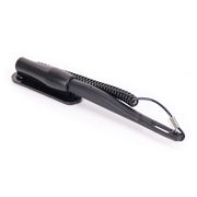 0319 Navigator Touch Stylus Metal Aluminum Tube Body Resistance Stylus with Fixed Slot Base & Spring Cable