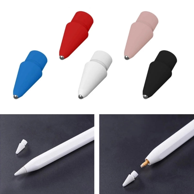 Replacement Pencil Metal Nib Tip for Apple Pencil 1 / 2 (Red)