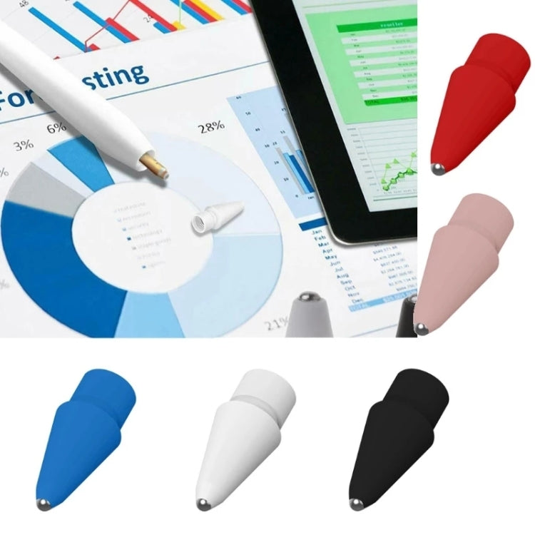 Replacement Pencil Metal Nib Tip for Apple Pencil 1 / 2 (Red)