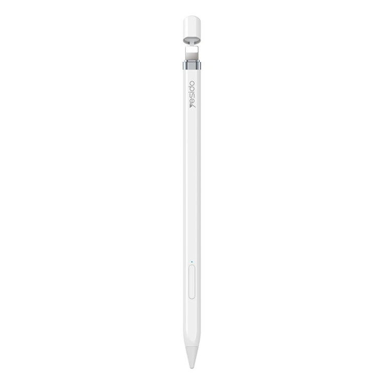 Yesido ST13 8 Pin Interface Multi-function Bluetooth Wireless Stylus Pen Capacitive Pencil for iPad (White)