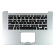 For Macbook Pro 15 A1398 2013 2014 US Keyboard with C Shell (Silver)