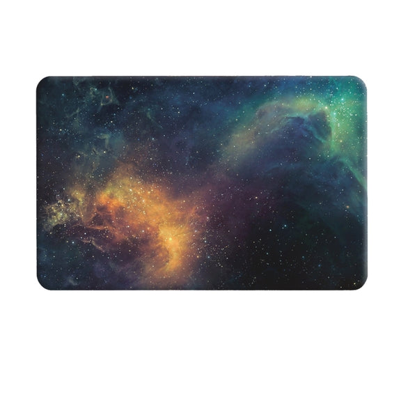 For Macbook Pro 15.4 inch Starry Sky Patterns Apple Laptop Water Decals PC Protective Case(Green)