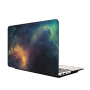 For Macbook Pro 15.4 inch Starry Sky Patterns Apple Laptop Water Decals PC Protective Case(Green)