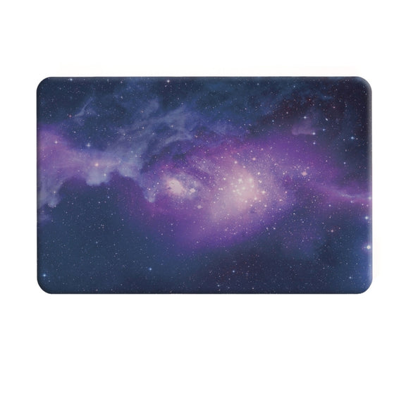 For Macbook Pro 15.4 inch Starry Sky Patterns Apple Laptop Water Decals PC Protective Case(Blue)