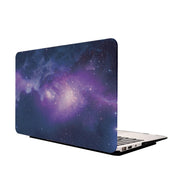 For Macbook Pro 15.4 inch Starry Sky Patterns Apple Laptop Water Decals PC Protective Case(Blue)