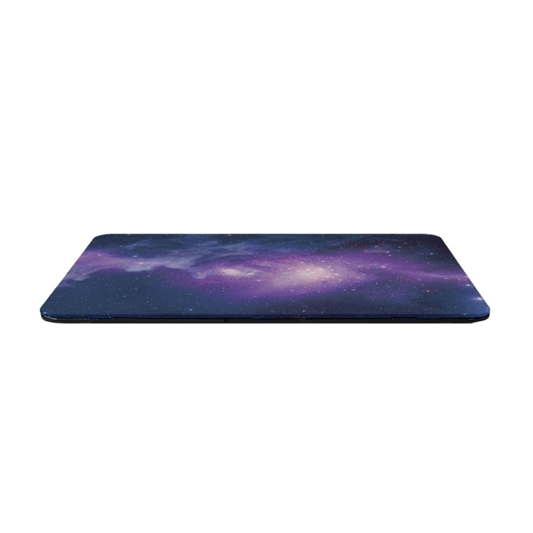 For Macbook Pro 15.4 inch Starry Sky Patterns Apple Laptop Water Decals PC Protective Case(Blue)