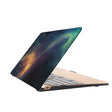 For Macbook Pro Retina 12 inch Starry Sky Patterns Apple Laptop Water Decals PC Protective Case(Green) - MacBook Pro Cases by PMC Jewellery | Online Shopping South Africa | PMC Jewellery | Buy Now Pay Later Mobicred