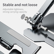 R-JUST HZ09 Mechanical Lifting Adjustable Laptop Holder (Silver)