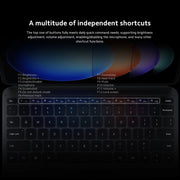 Original For Xiaomi Pad 6S Pro Intelligent Touch Pad Keyboard (Black)